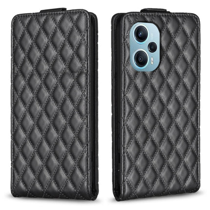 Diamond Lattice Vertical Flip Leather Phone Case, For Redmi Note 12 Turbo, For Redmi Note 12S / 11 Global, For Redmi Note 12 4G Global, For Xiaomi Civi 3 5G