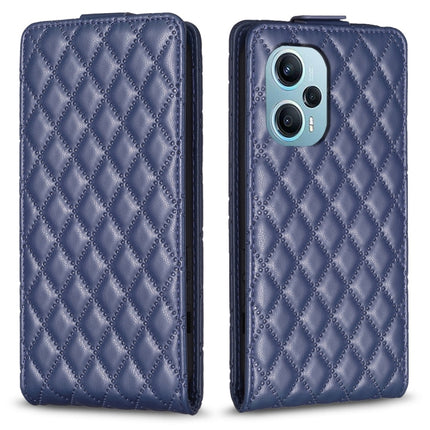 Diamond Lattice Vertical Flip Leather Phone Case, For Redmi Note 12 Turbo, For Redmi Note 12S / 11 Global, For Redmi Note 12 4G Global, For Xiaomi Civi 3 5G