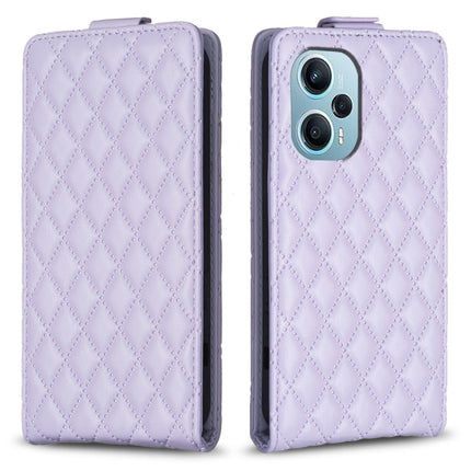 Diamond Lattice Vertical Flip Leather Phone Case, For Redmi Note 12 Turbo, For Redmi Note 12S / 11 Global, For Redmi Note 12 4G Global, For Xiaomi Civi 3 5G
