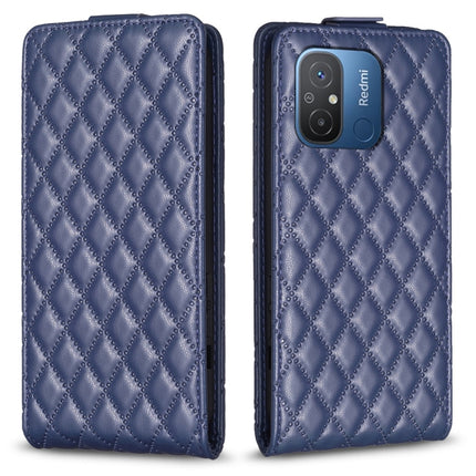 Diamond Lattice Vertical Flip Leather Phone Case, For Redmi A1 / A1+ / A2, For Xiaomi Poco C55 / Redmi 12C, For Redmi Note 12 Pro+ Global, For Redmi Note 12 Pro Global