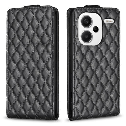 Diamond Lattice Vertical Flip Leather Phone Case, For Xiaomi Redmi 13C, For Xiaomi Redmi Note 13 Pro+ 5G, For Xiaomi Redmi Note 13 Pro 5G, For Xiaomi Redmi 12