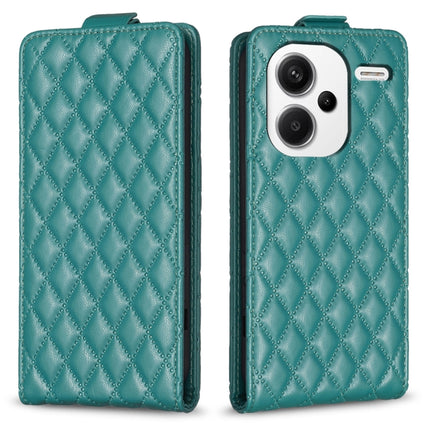 Diamond Lattice Vertical Flip Leather Phone Case, For Xiaomi Redmi 13C, For Xiaomi Redmi Note 13 Pro+ 5G, For Xiaomi Redmi Note 13 Pro 5G, For Xiaomi Redmi 12