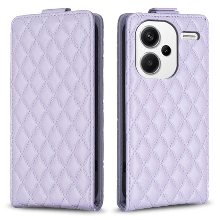Diamond Lattice Vertical Flip Leather Phone Case, For Xiaomi Redmi 13C, For Xiaomi Redmi Note 13 Pro+ 5G, For Xiaomi Redmi Note 13 Pro 5G, For Xiaomi Redmi 12