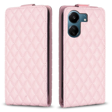 Diamond Lattice Vertical Flip Leather Phone Case, For Xiaomi Redmi 13C, For Xiaomi Redmi Note 13 Pro+ 5G, For Xiaomi Redmi Note 13 Pro 5G, For Xiaomi Redmi 12