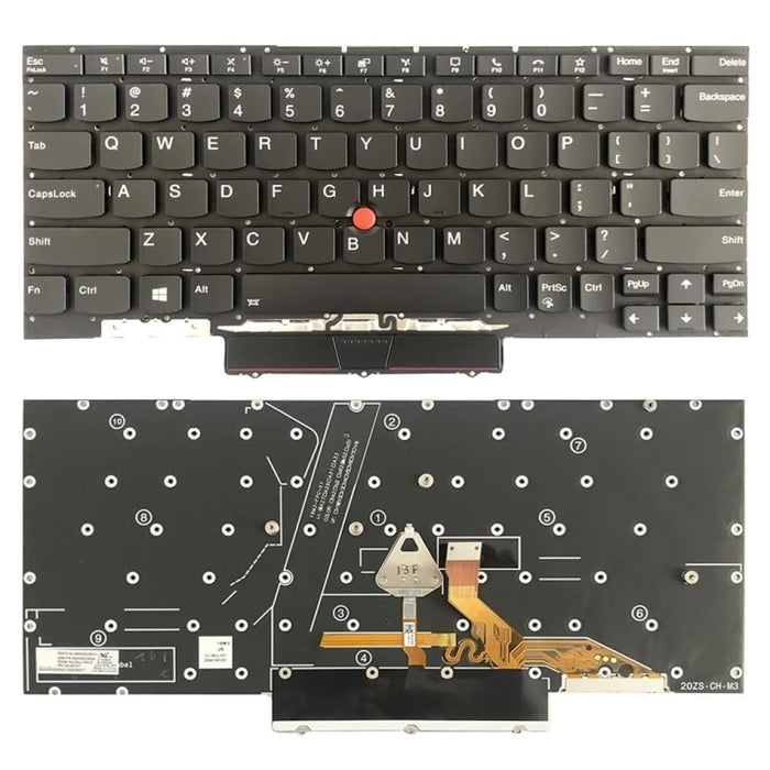 US Version Backlight Laptop Keyboard, For Lenovo ThinkPad X1 Nano