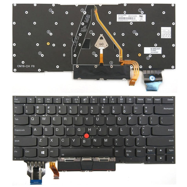 US Version Backlight Laptop Keyboard