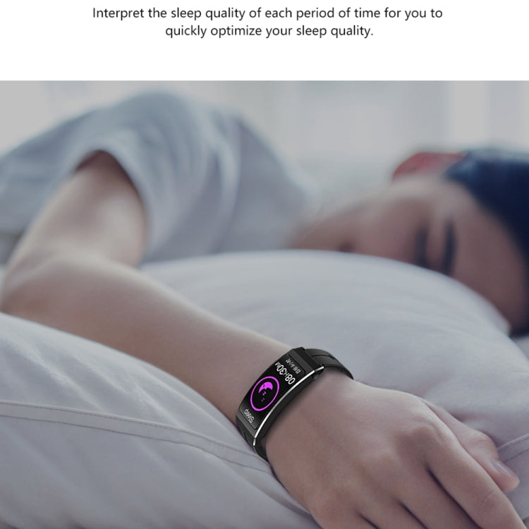 K13S 1.14 inch TFT Screen Silicone Strap Smart Calling Bracelet Supports Sleep Management/Blood Oxygen Monitoring
