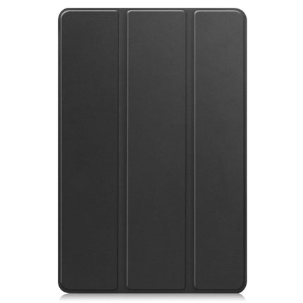 Custer Texture 3-Fold Holder Leather Tablet Case, For Huawei MatePad 11.5 2023