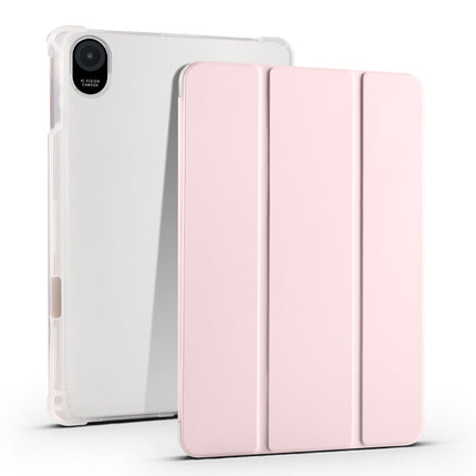 3-folding Transparent TPU Smart Leather Tablet Case, For Honor Pad 8, For Honor MagicPad 13 inch