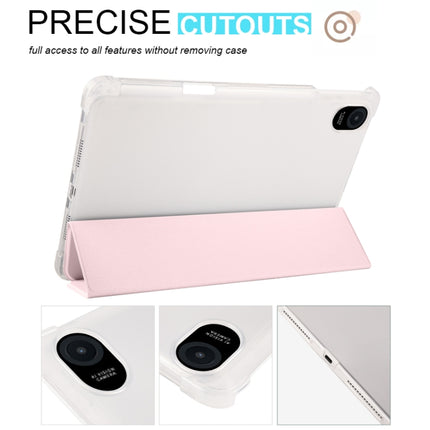 3-folding Transparent TPU Smart Leather Tablet Case, For Honor Pad 8, For Honor MagicPad 13 inch