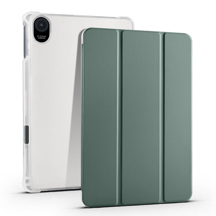 3-folding Transparent TPU Smart Leather Tablet Case, For Honor Pad 8, For Honor MagicPad 13 inch