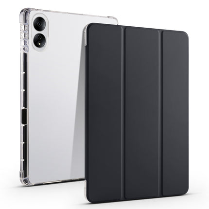 3-folding Transparent TPU Smart Leather Tablet Case, For Honor Pad 8, For Honor MagicPad 13 inch