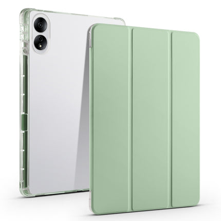 3-folding Transparent TPU Smart Leather Tablet Case, For Honor Pad 8, For Honor MagicPad 13 inch
