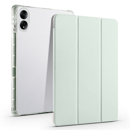 3-folding Transparent TPU Smart Leather Tablet Case, For Honor Pad 8, For Honor MagicPad 13 inch