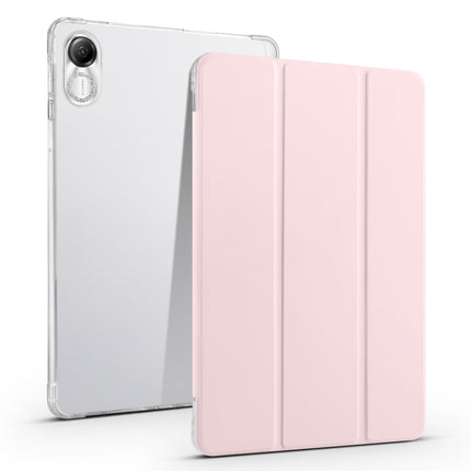 3-folding Transparent TPU Smart Leather Tablet Case, For Honor Pad V8 Pro, For Honor Pad X8 Pro / Pad X9