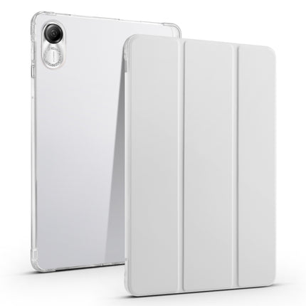 3-folding Transparent TPU Smart Leather Tablet Case, For Honor Pad V8 Pro, For Honor Pad X8 Pro / Pad X9