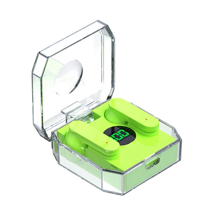 K30 Transparent Capsule Digital Display Touch Control Bluetooth Earphones, K30