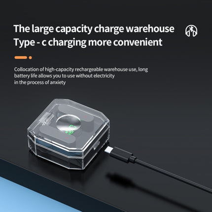 K30 Transparent Capsule Digital Display Touch Control Bluetooth Earphones, K30