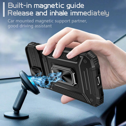 Camshield Robot TPU Hybrid PC Phone Case, For iPhone 14, For iPhone 14 Pro, For iPhone 14 Pro Max, For iPhone 13 Pro Max