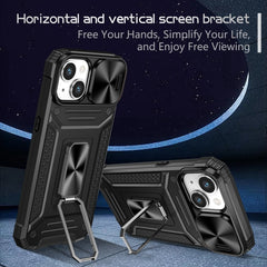 Camshield Robot TPU Hybrid PC Phone Case, For iPhone 14 Plus, For iPhone 14, For iPhone 14 Pro, For iPhone 14 Pro Max