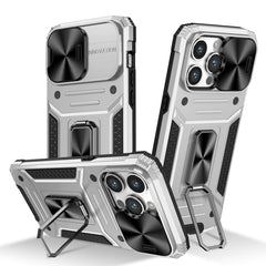 Camshield Robot TPU Hybrid PC Phone Case, For iPhone 15 Pro Max, For iPhone 15 Pro, For iPhone 15 Plus, For iPhone 15