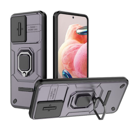 Sliding Camshield TPU + PC Shockproof Phone Case with Holder, For Xiaomi Redmi K70 5G, For Xiaomi Redmi Note 12S 4G Global, For Xiaomi Redmi Note 12 4G Global, For Xiaomi Redmi Note 12 Turbo 5G