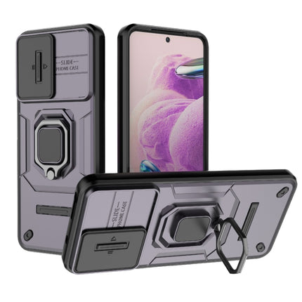 Sliding Camshield TPU + PC Shockproof Phone Case with Holder, For Xiaomi Redmi K70 5G, For Xiaomi Redmi Note 12S 4G Global, For Xiaomi Redmi Note 12 4G Global, For Xiaomi Redmi Note 12 Turbo 5G
