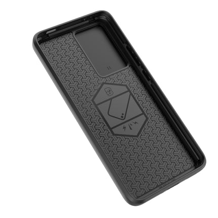 Sliding Camshield TPU + PC Shockproof Phone Case with Holder, For Xiaomi Redmi K60 5G