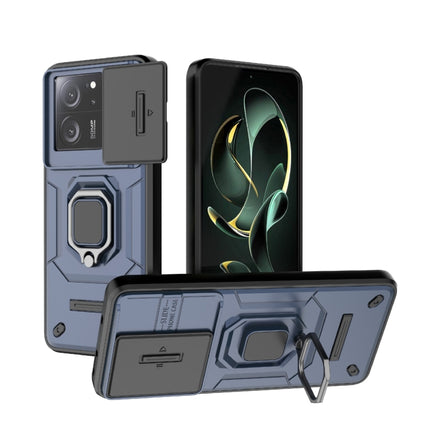 Sliding Camshield TPU + PC Shockproof Phone Case with Holder, For Xiaomi Redmi Note 12 Pro+ 5G Global, For Xiaomi Redmi Note 12 Pro 5G Global, For Xiaomi Redmi Note 12 5G Global, For Xiaomi Redmi K60 Ultra 5G