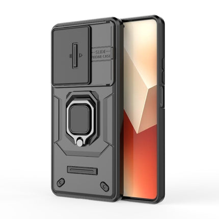 Sliding Camshield TPU + PC Shockproof Phone Case with Holder, For Xiaomi 14 Pro 5G, For Xiaomi 14, For Xiaomi Redmi Note 13 5G, For Xiaomi Redmi Note 13 Pro 5G