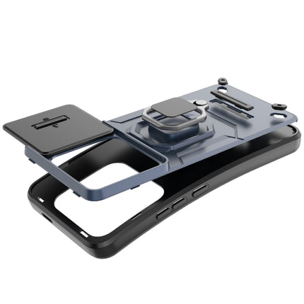 Sliding Camshield TPU + PC Shockproof Phone Case with Holder, For Xiaomi 14 Pro 5G, For Xiaomi 14, For Xiaomi Redmi Note 13 5G, For Xiaomi Redmi Note 13 Pro 5G