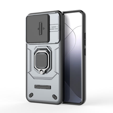 Sliding Camshield TPU + PC Shockproof Phone Case with Holder, For Xiaomi 14 Pro 5G, For Xiaomi 14, For Xiaomi Redmi Note 13 5G, For Xiaomi Redmi Note 13 Pro 5G