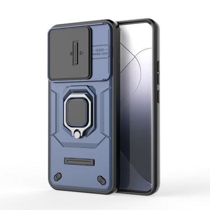 Sliding Camshield TPU + PC Shockproof Phone Case with Holder, For Xiaomi 14 Pro 5G, For Xiaomi 14, For Xiaomi Redmi Note 13 5G, For Xiaomi Redmi Note 13 Pro 5G