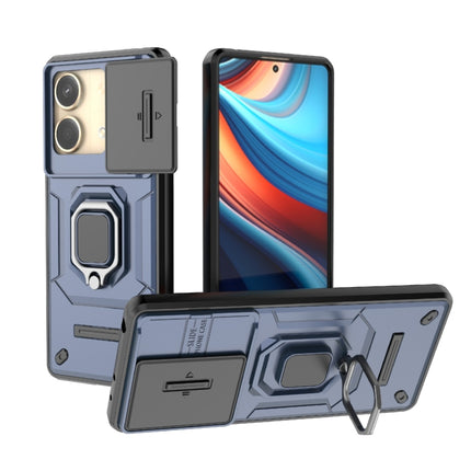 Sliding Camshield TPU + PC Shockproof Phone Case with Holder, For Xiaomi Redmi Note 13 4G Global, For Xiaomi Redmi K70E 5G, For Xiaomi Redmi Note 13R Pro 5G, For Xiaomi 14 Ultra