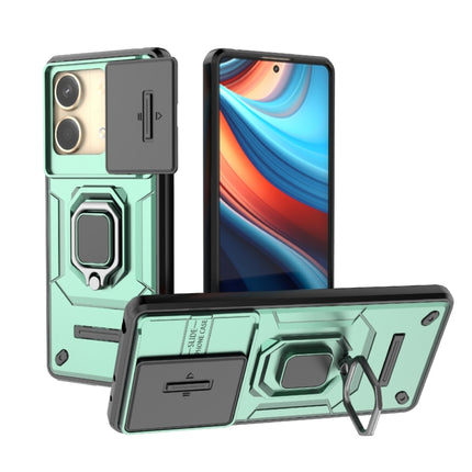 Sliding Camshield TPU + PC Shockproof Phone Case with Holder, For Xiaomi Redmi Note 13 4G Global, For Xiaomi Redmi K70E 5G, For Xiaomi Redmi Note 13R Pro 5G, For Xiaomi 14 Ultra