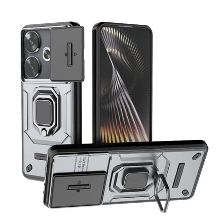 Sliding Camshield TPU + PC Shockproof Phone Case with Holder, For Xiaomi Redmi 13 4G Global, For Xiaomi Redmi Turbo 3 5G, For Xiaomi Redmi A3 4G Global, For Xiaomi Redmi Note 13 Pro 4G Global