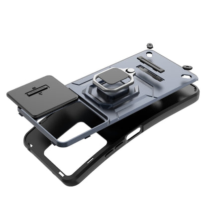 Sliding Camshield TPU + PC Shockproof Phone Case with Holder, For Xiaomi Redmi 13 4G Global, For Xiaomi Redmi Turbo 3 5G, For Xiaomi Redmi A3 4G Global, For Xiaomi Redmi Note 13 Pro 4G Global