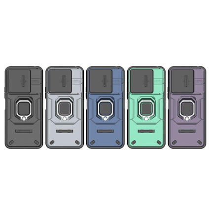Sliding Camshield TPU + PC Shockproof Phone Case with Holder, For Xiaomi Redmi 13 4G Global, For Xiaomi Redmi Turbo 3 5G, For Xiaomi Redmi A3 4G Global, For Xiaomi Redmi Note 13 Pro 4G Global