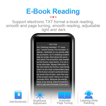 M15 Multi-function Smart Voice Recorder MP3 Hifi Sound Music Player Walkman, 4GB, 8GB, 16GB, 32GB