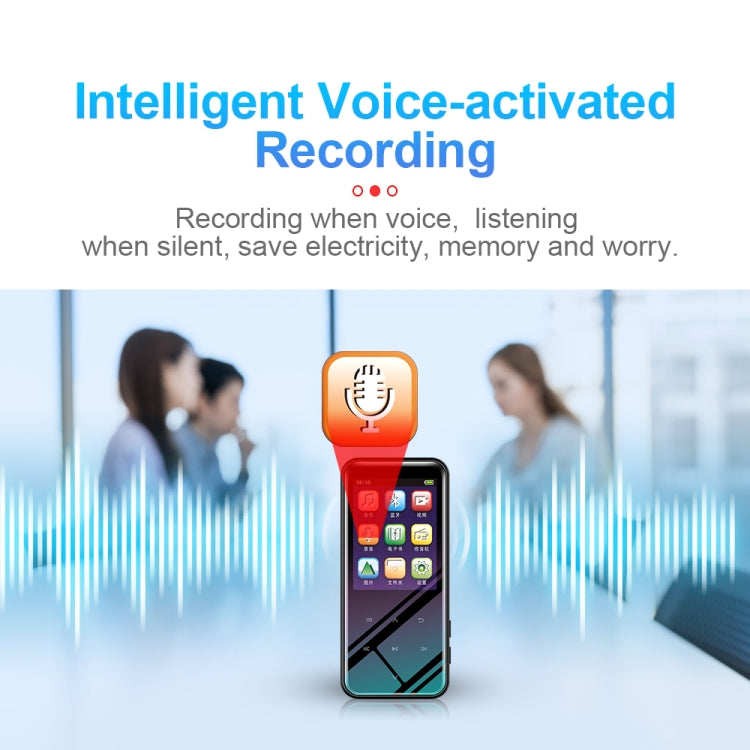 M15 Multi-function Smart Voice Recorder MP3 Hifi Sound Music Player Walkman, 4GB, 8GB, 16GB, 32GB