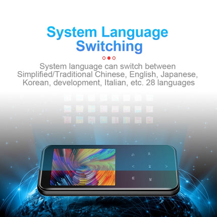 M15 Multi-function Smart Voice Recorder MP3 Hifi Sound Music Player Walkman, Bluetooth Version, 4GB, 8GB, 16GB, 32GB