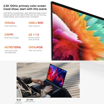 Portátil Xiaomi RedmiBook Pro de 14 pulgadas, versión china con Windows 11 Home, Intel Core i7-12650H de 12.ª generación, Deca Core MX550, gráficos discretos, i7-12650H MX550