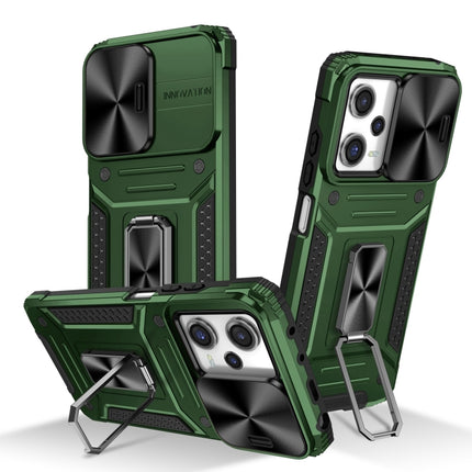 Camshield Robot TPU Hybrid PC Phone Case, For Redmi Note 12 4G / 5G Global, For Redmi Note 12 Pro Global, For Redmi Note 11 Pro 4G / 5G Global, For Redmi Note 11S Global