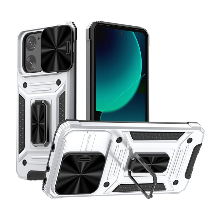 Camshield Robot TPU Hybrid PC Phone Case, For Xiaomi Redmi K70E 5G, For Xiaomi Redmi Note 13 5G, For Xiaomi Redmi Note 13 Pro 5G, For Xiaomi Redmi K60 Ultra