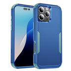 For iPhone 16 Pro Max / Royal Blue+Grey Green