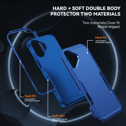 Commuter Shockproof TPU + PC Phone Case