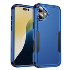 For iPhone 16 / Royal Blue+Black