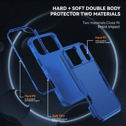 Commuter Shockproof TPU + PC Phone Case, For iPhone 17 Pro Max, For iPhone 17 Pro