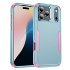 For iPhone 17 Pro Max / Grey Green+Pink