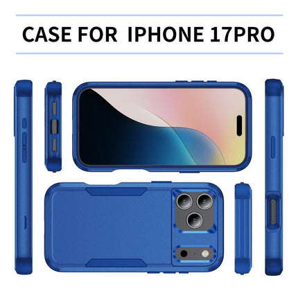Commuter Shockproof TPU + PC Phone Case, For iPhone 18 Pro / 17 Pro, For iPhone 18 Pro Max / 17 Pro Max